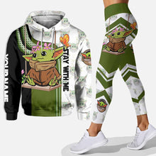 Load image into Gallery viewer, Personalized Hoodie &amp; Leggings Custom Name Gift for Her
