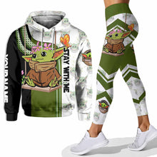 Load image into Gallery viewer, Personalized Hoodie &amp; Leggings Custom Name Gift for Her
