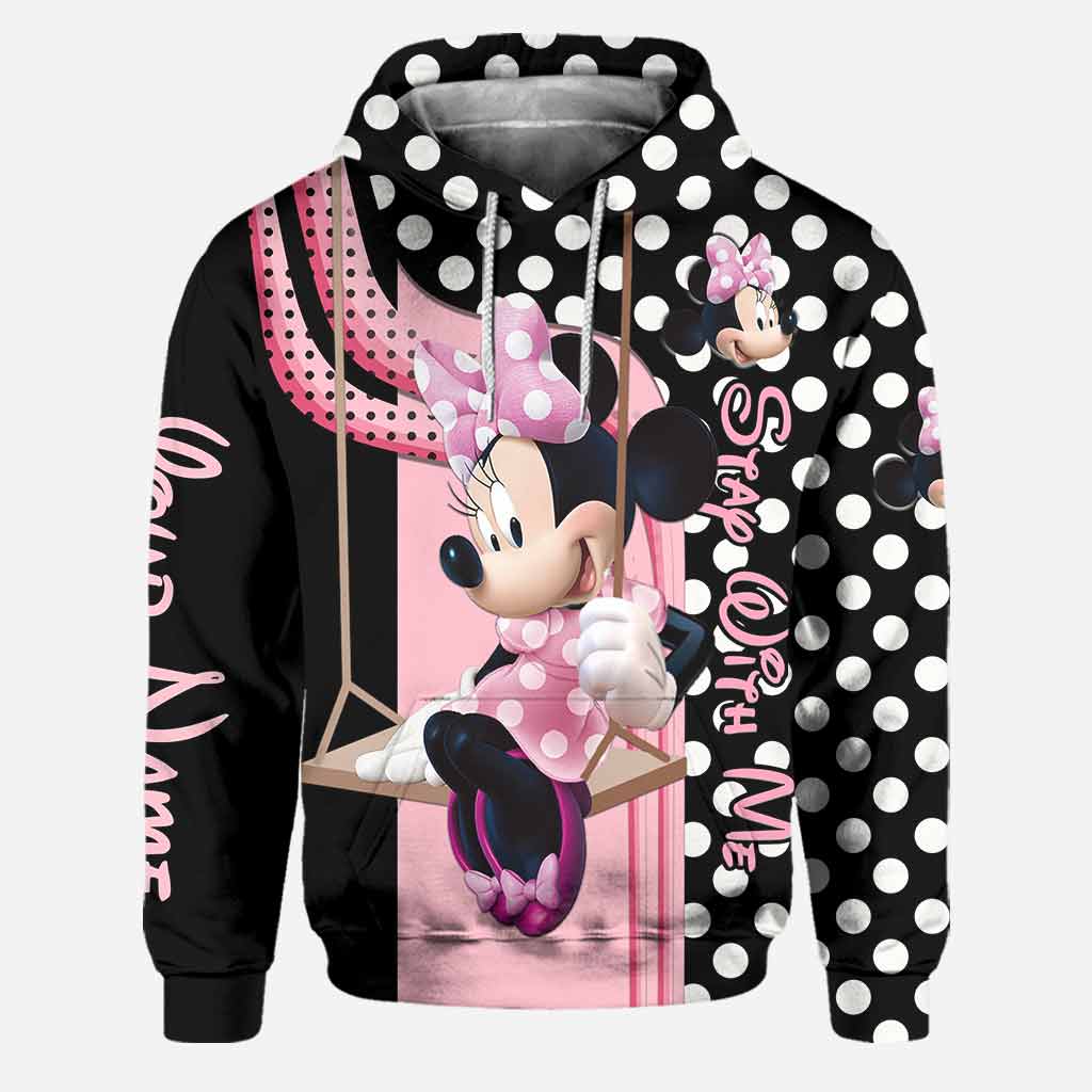 Personalized Minnie Mouse Hoodie and Leggings Set for Kids