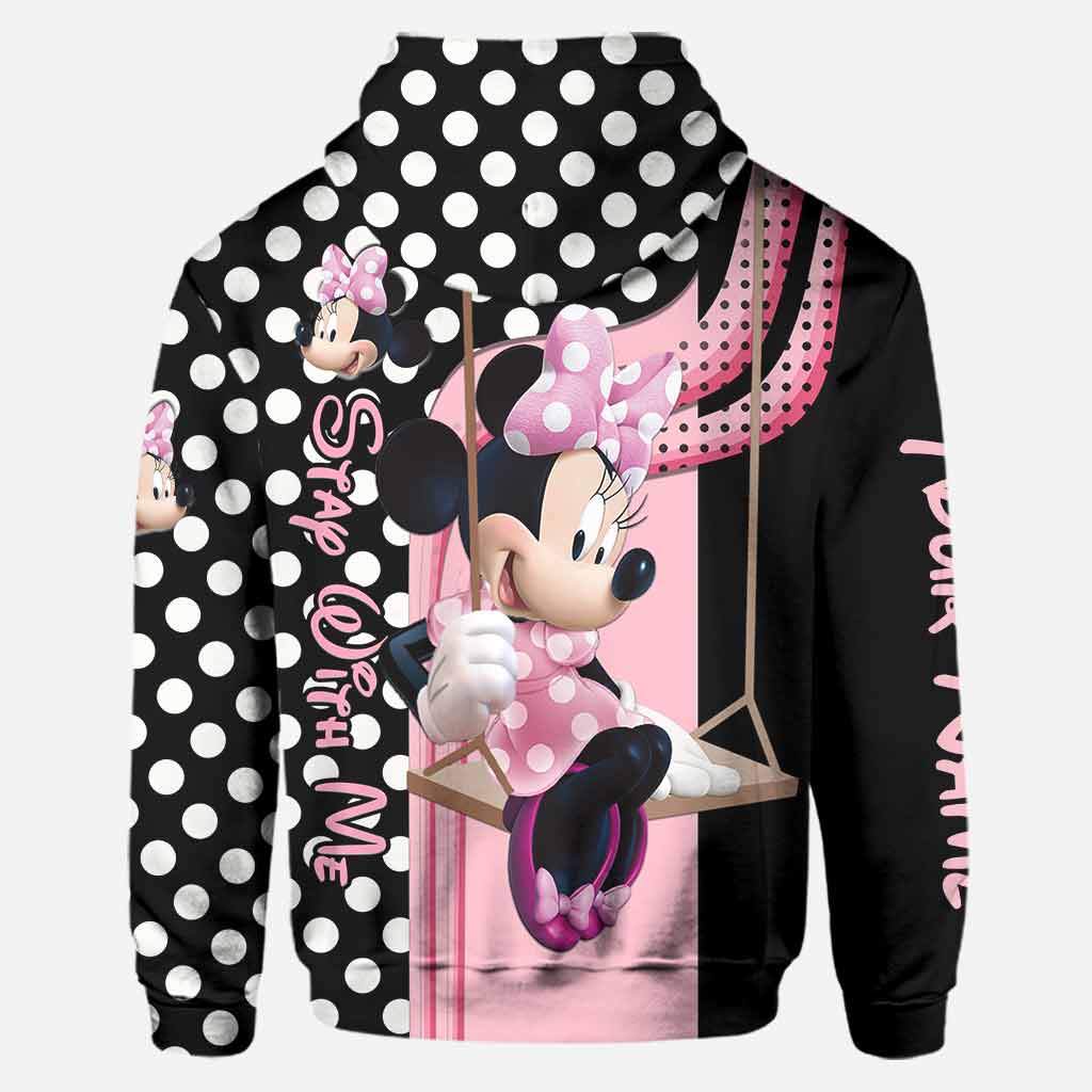 Personalized Minnie Mouse Hoodie and Leggings Set for Kids