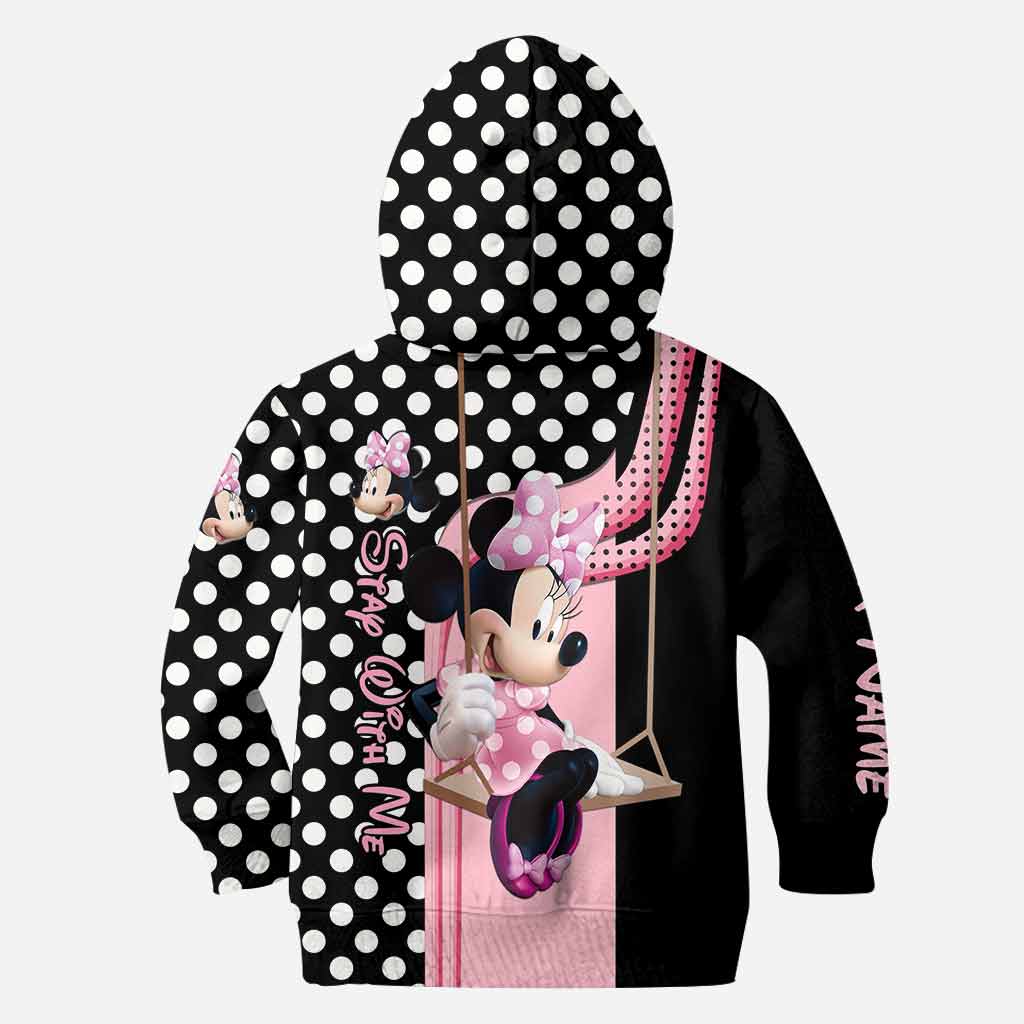 Personalized Minnie Mouse Hoodie and Leggings Set for Kids