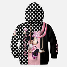Load image into Gallery viewer, Personalized Minnie Mouse Hoodie and Leggings Set for Kids
