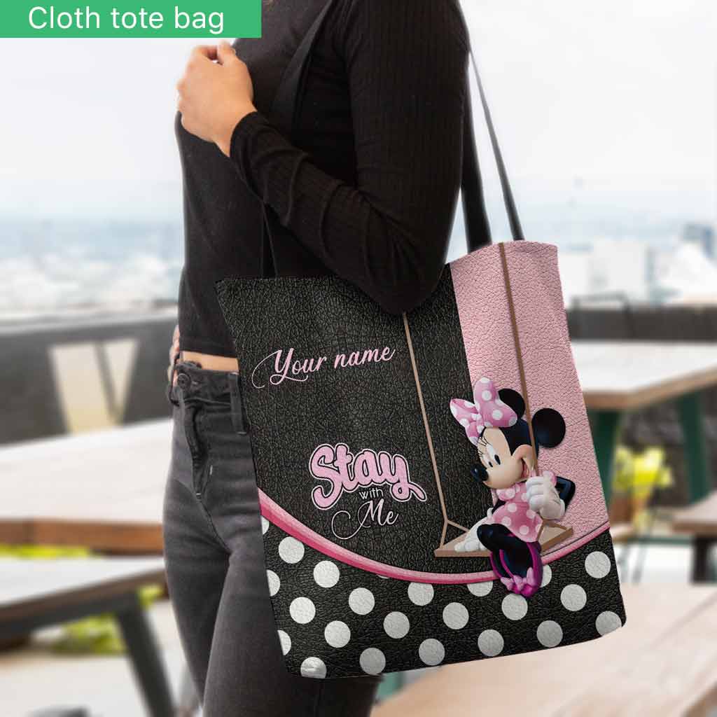 Personalized Minnie Mouse Tote Bag Custom Name Gift for Mom