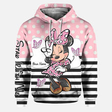 Load image into Gallery viewer, Personalized Minnie Mouse Hoodie and Leggings Set for Kids | Birthday or Christmas Gift
