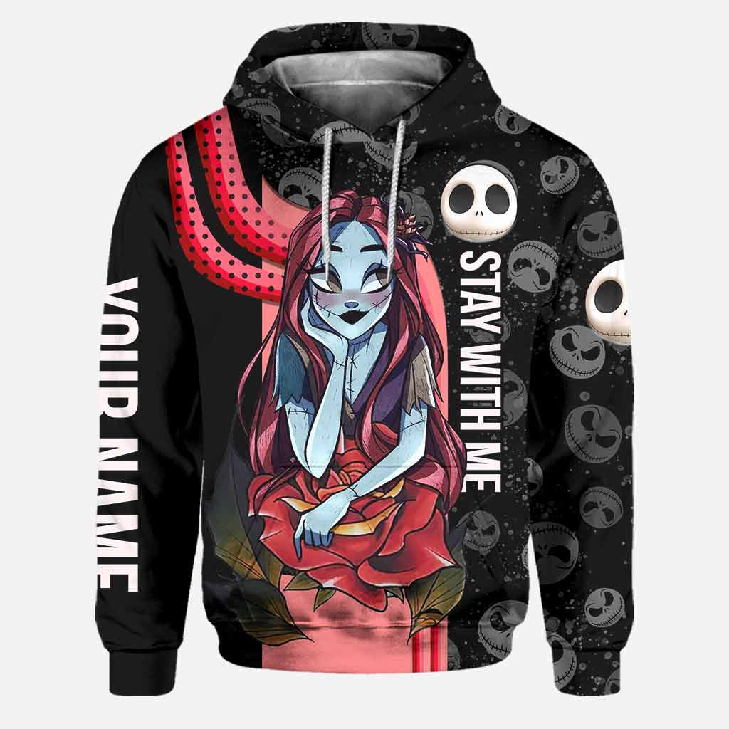 Personalized Nightmare Hoodie and Leggings Set Custom Name Gift for Halloween