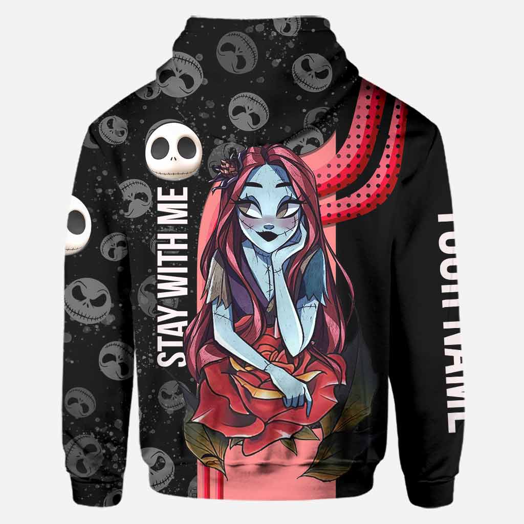 Personalized Nightmare Hoodie and Leggings Set Custom Name Gift for Halloween