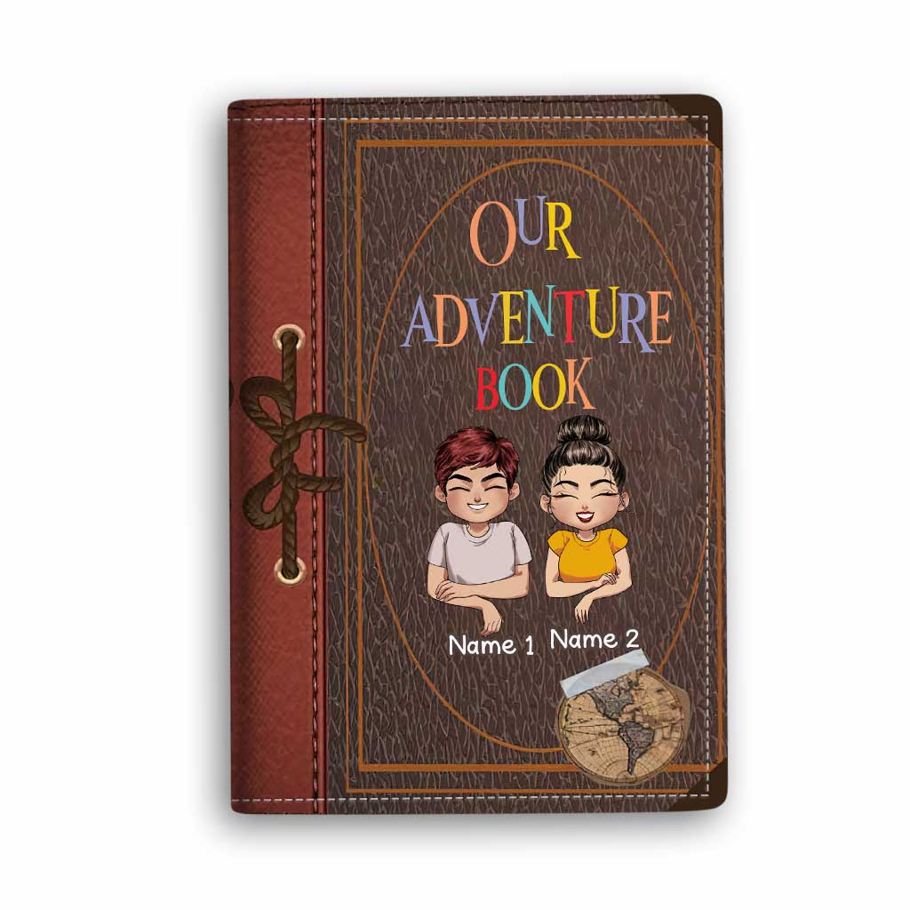 Personalized Couple Passport Holder Custom Names Travel Gift