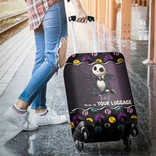 Load image into Gallery viewer, Personalized Nightmare Luggage Cover Custom Name Travel Gift

