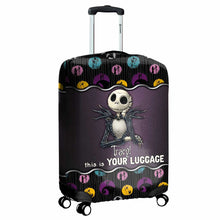Load image into Gallery viewer, Personalized Nightmare Luggage Cover Custom Name Travel Gift

