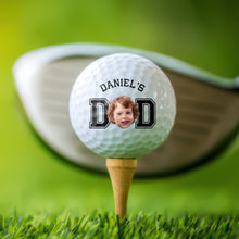 Load image into Gallery viewer, Personalized Photo Golf Ball Gift for Mom &amp; Dad Custom Keepsake
