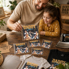 Load image into Gallery viewer, Personalized Retro Photo DTF Transfer Gift for Dad
