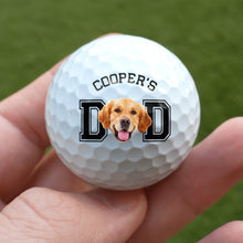 Load image into Gallery viewer, Personalized Photo Golf Ball Gift for Dog Dad or Cat Mom
