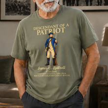 Load image into Gallery viewer, Personalized Comfort Shirt Custom Name Patriots Gift for Dad
