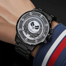 Load image into Gallery viewer, Personalized Skeleton Hand Watch Gift for Movie Fans
