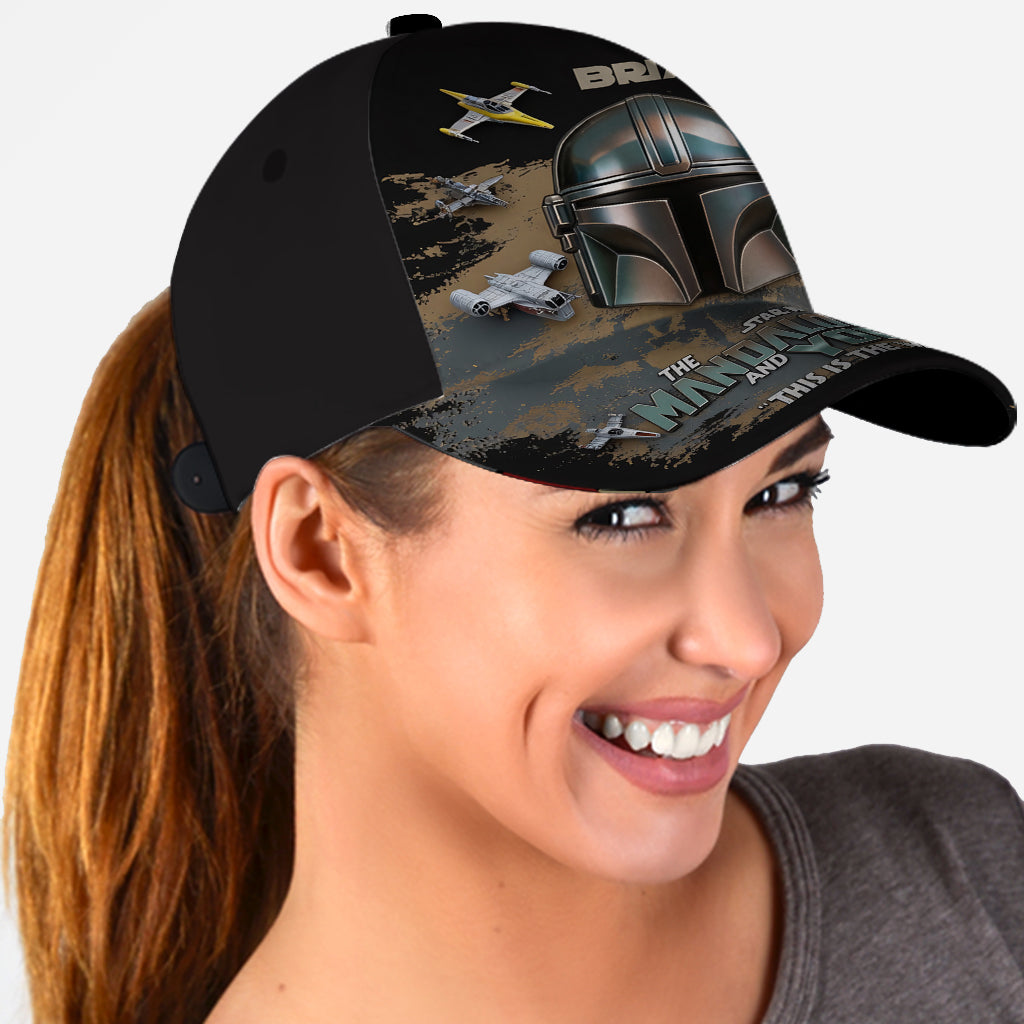Personalized Star Wars Classic Cap This Is The Way Gift for Fans