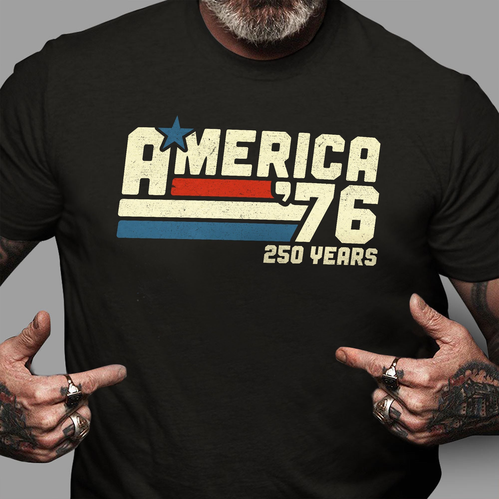 Personalized Retro 4th of July Comfort Shirt Custom Name Gift