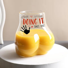 Load image into Gallery viewer, Funny Body Shaped Glass Cup Personalized Gift for Him
