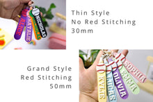 Load image into Gallery viewer, Personalized Baseball Bag Tag Keychain Custom Name Gift for Players
