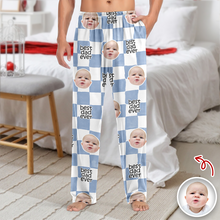 Load image into Gallery viewer, Personalized Retro Sweatpants Custom Photo Gift for Dad
