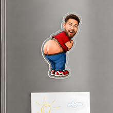 Load image into Gallery viewer, Custom Funny Photo Fridge Magnet Personalized Gift for Dog Lovers
