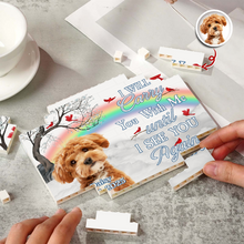 Load image into Gallery viewer, Custom Photo Dog Cat Memorial Building Block Personalized Gift
