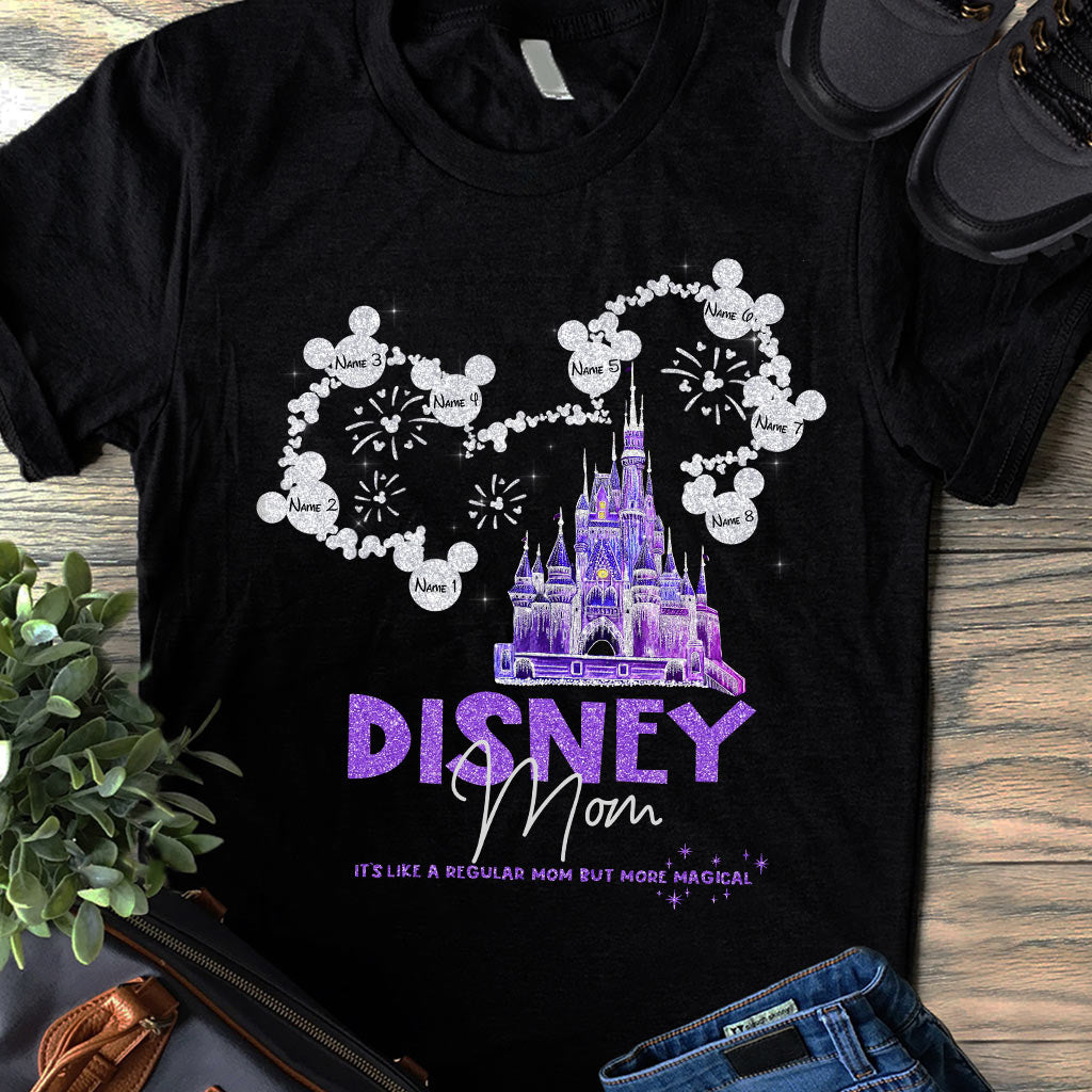 Magical Personalized Mom Disney T-Shirt and Hoodie Gift