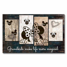 Load image into Gallery viewer, Personalized Grandma Canvas Print Magical Grandkids Gift
