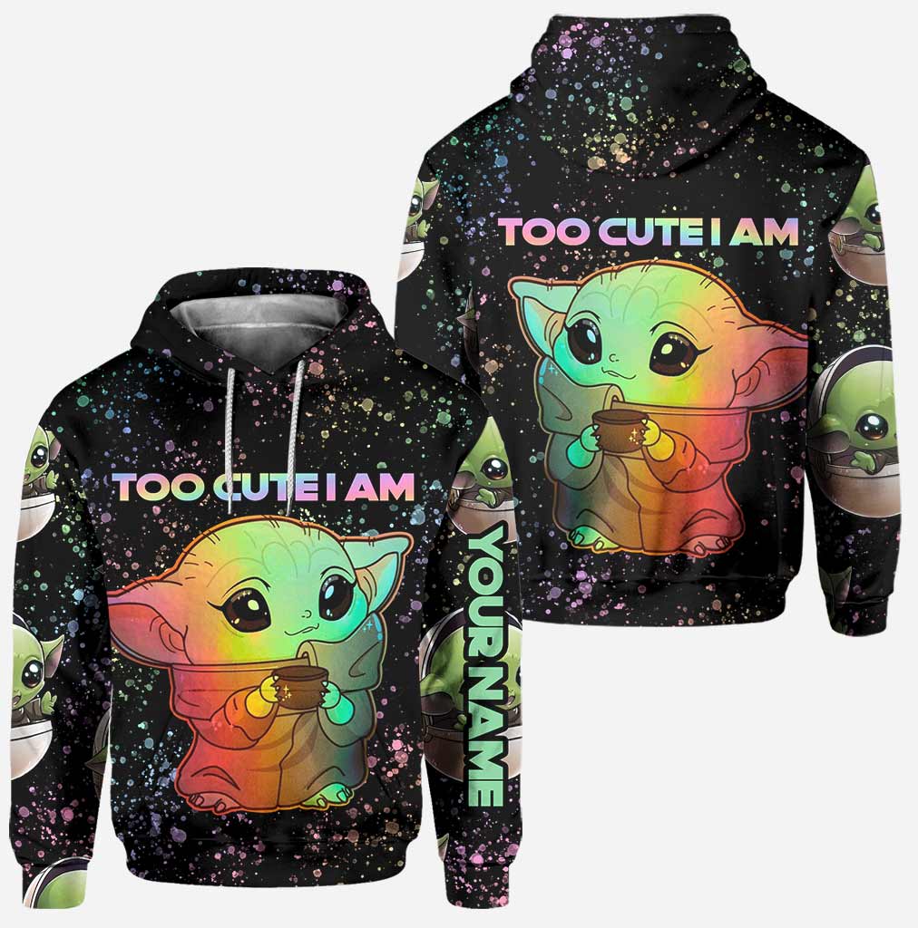 Personalized The Force Hoodie & Leggings Cute Custom Name Gift