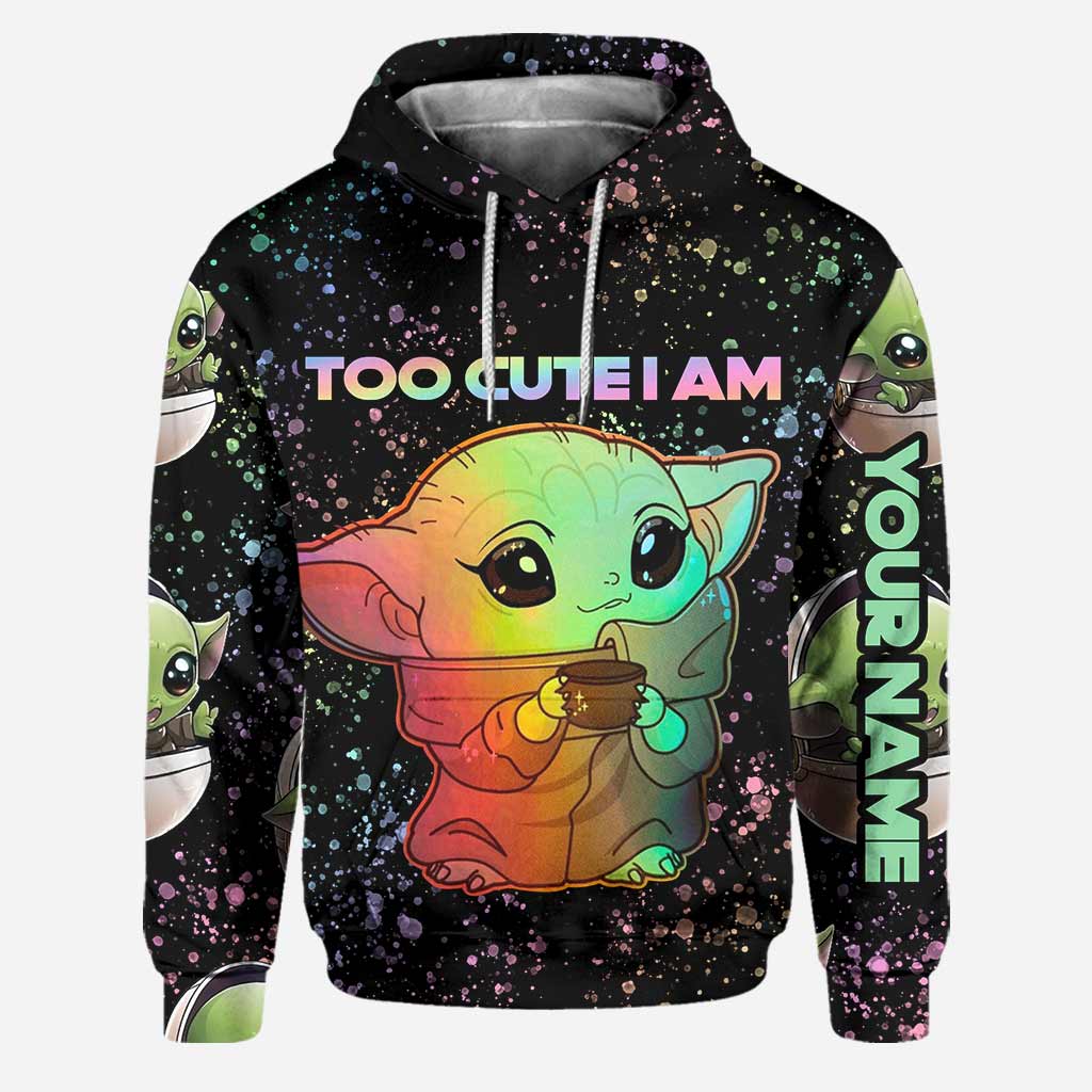 Personalized The Force Hoodie & Leggings Cute Custom Name Gift