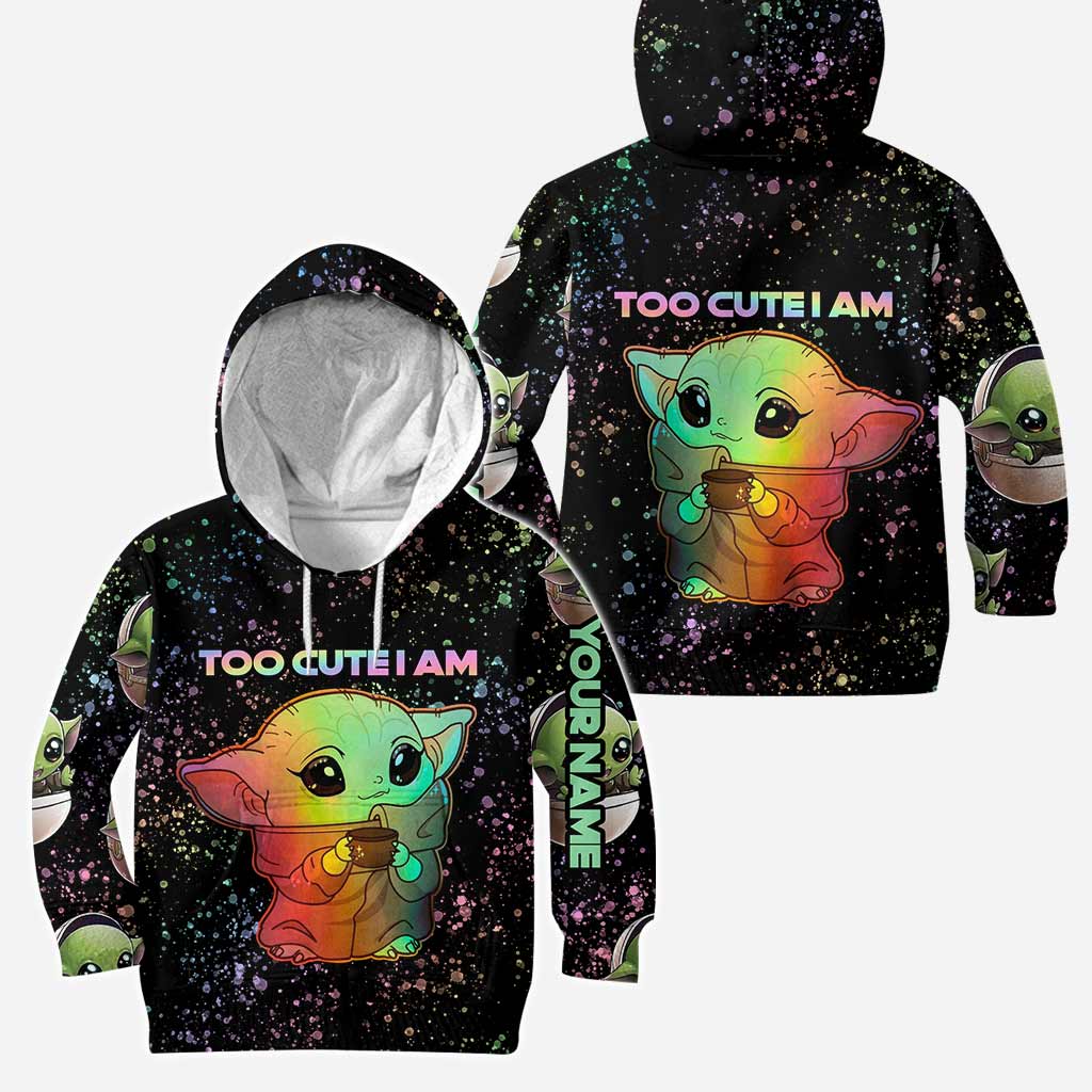 Personalized The Force Hoodie & Leggings Cute Custom Name Gift