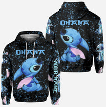 Load image into Gallery viewer, Personalized Ohana Hoodie and Leggings Custom Name Gift
