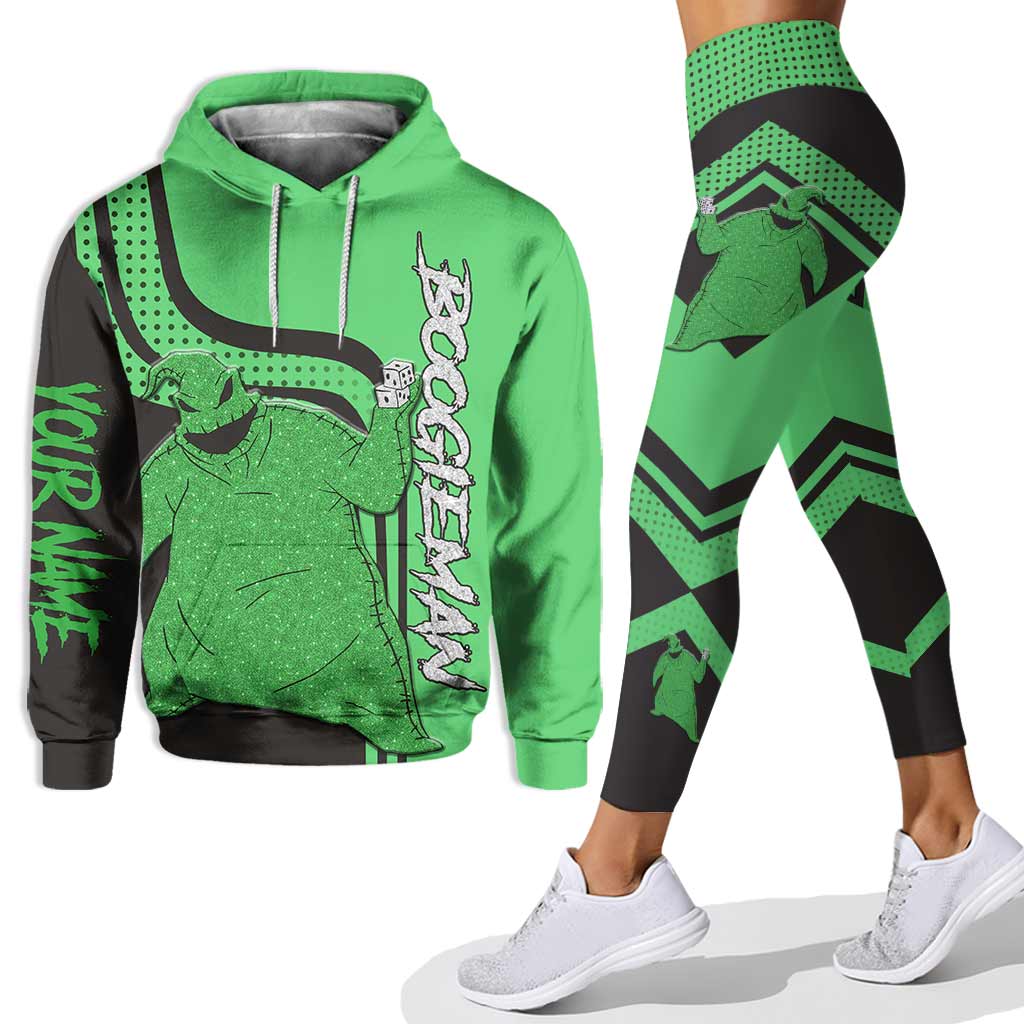 Personalized Hoodie & Leggings Set with Custom Name for Halloween