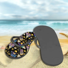 Load image into Gallery viewer, Personalized 50th Anniversary Mouse Flip Flops Custom Gift

