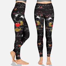 Load image into Gallery viewer, Personalized Cute Mouse Ears Hollow Tank Top &amp; Leggings Set
