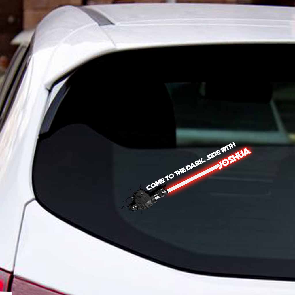 Personalized Star Wars Decal Custom Name For Car & Home