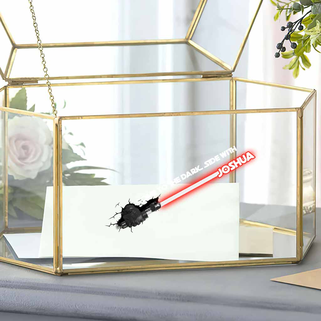 Personalized Star Wars Decal Custom Name For Car & Home