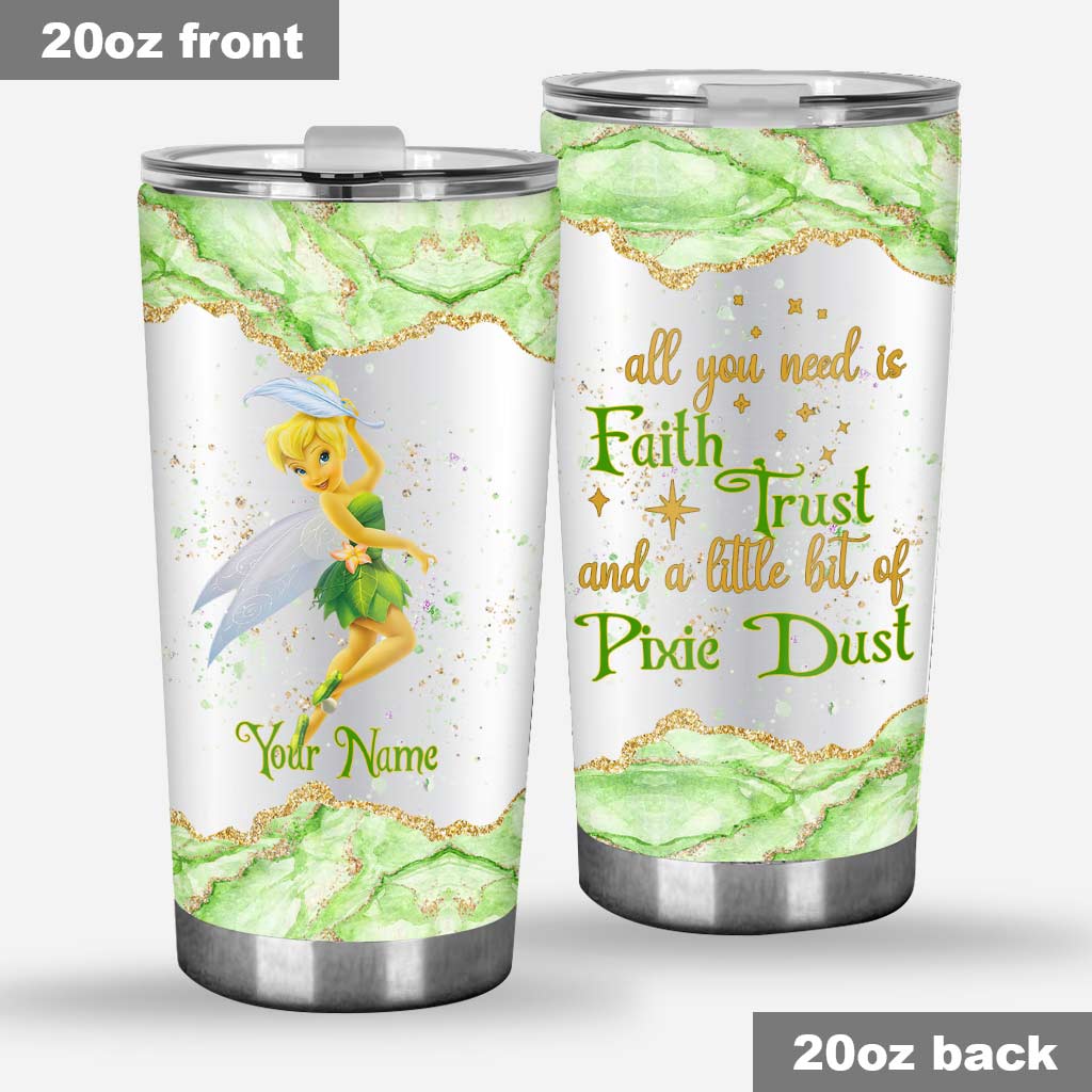 Personalized 20oz Tumbler with Custom Name for Birthdays and Christmas