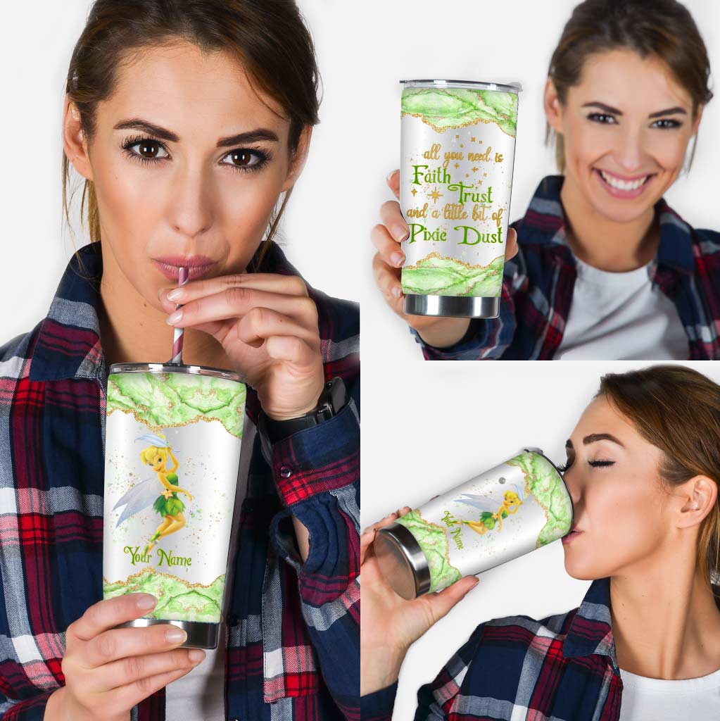 Personalized 20oz Tumbler with Custom Name for Birthdays and Christmas