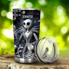 Load image into Gallery viewer, Personalized Nightmare Tumbler with 3D Effect for Halloween Gift
