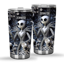 Load image into Gallery viewer, Personalized Nightmare Tumbler with 3D Effect for Halloween Gift
