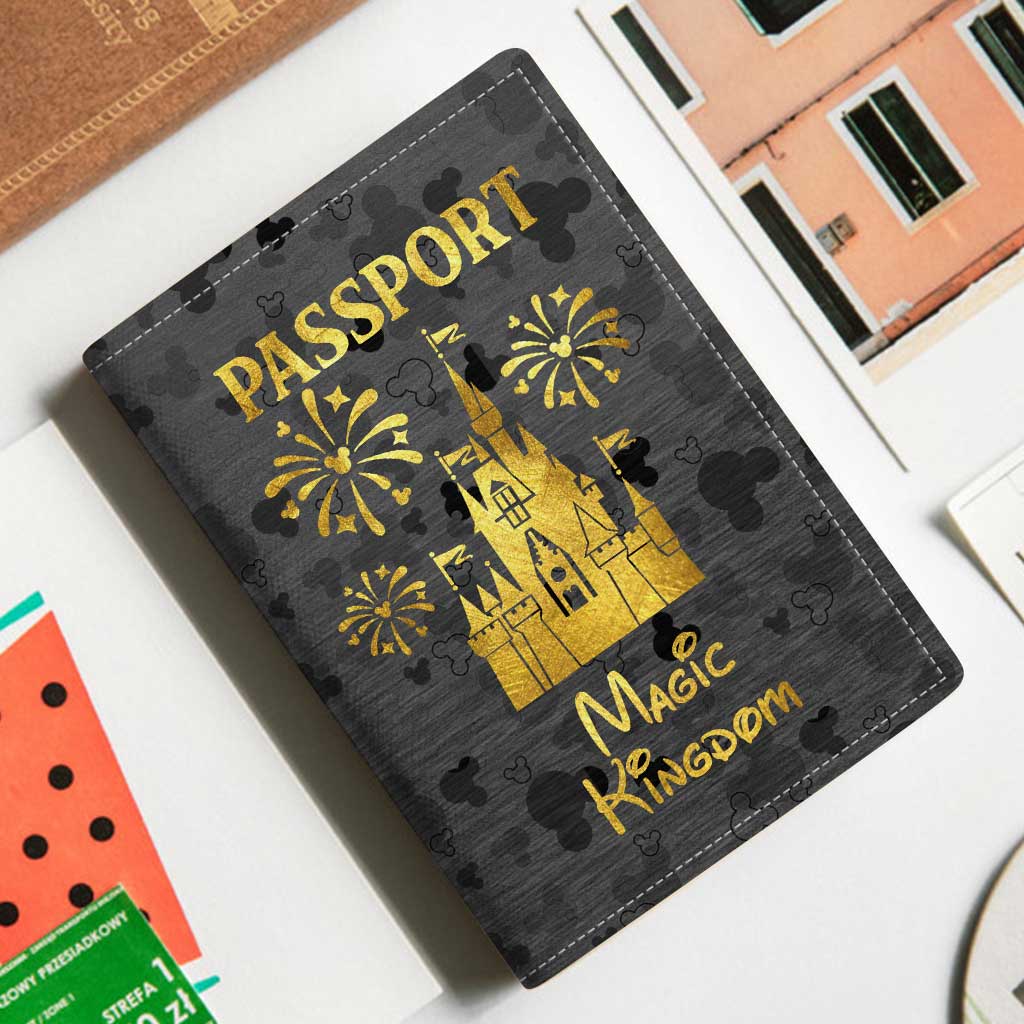 Personalized Magic Kingdom Passport Holder Custom Gift for Travel