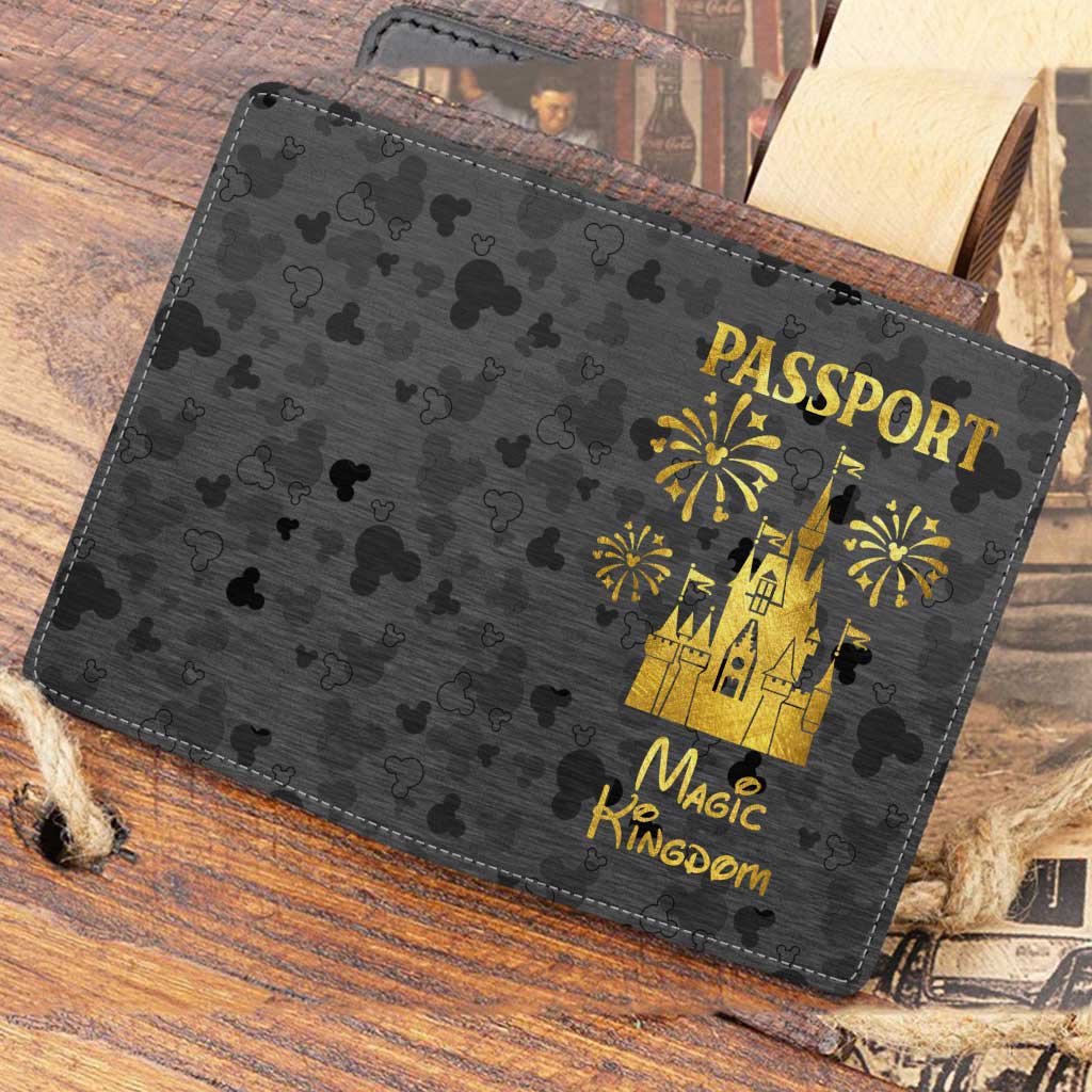 Personalized Magic Kingdom Passport Holder Custom Gift for Travel