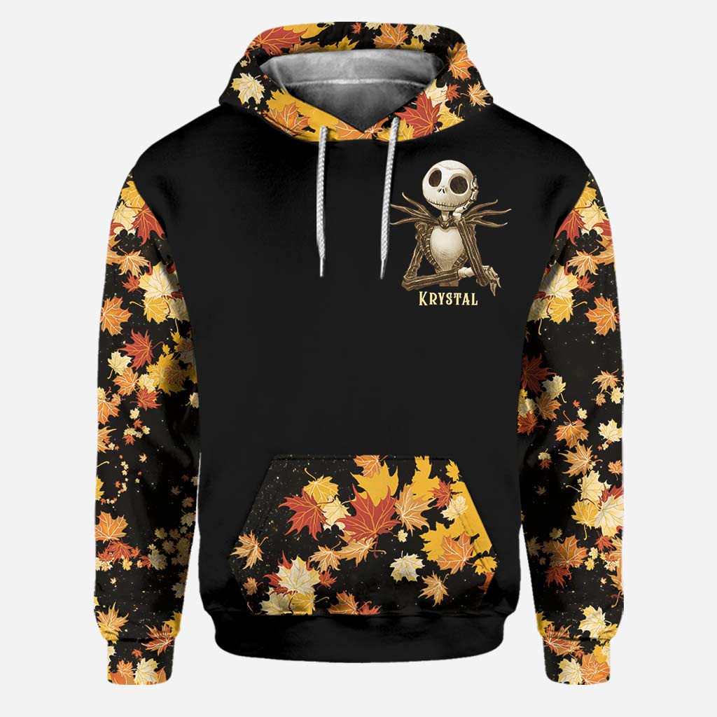 Personalized Nightmare Hoodie and Leggings Set for Fall