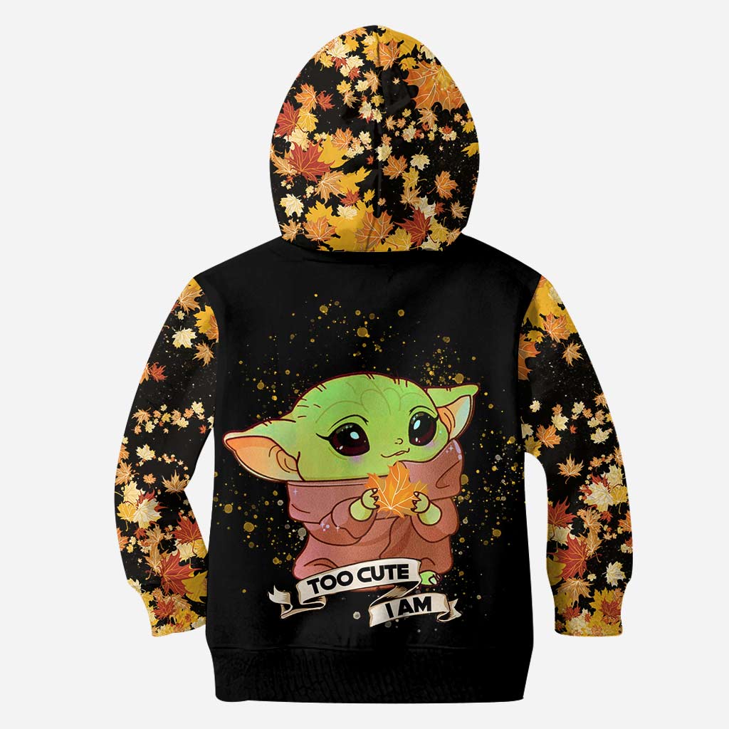 Personalized The Force Hoodie & Leggings Set for Kids | Custom Name Fall Gift
