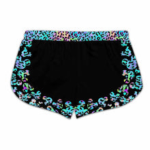 Load image into Gallery viewer, Personalized Leopard Mouse Ears Cross Tank Top &amp; Shorts Set
