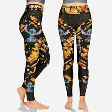 Load image into Gallery viewer, Personalized Ohana Hoodie and Leggings Set for Fall | Custom Name Gift
