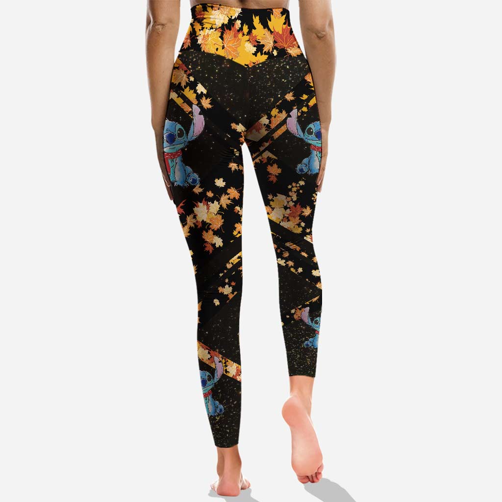 Personalized Ohana Hoodie and Leggings Set for Fall | Custom Name Gift