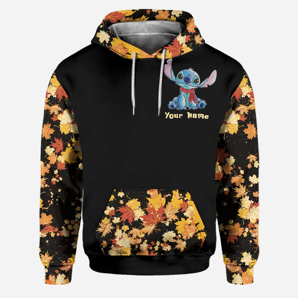 Personalized Ohana Hoodie and Leggings Set for Fall | Custom Name Gift