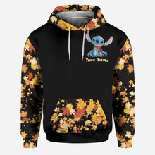 Load image into Gallery viewer, Personalized Ohana Hoodie and Leggings Set for Fall | Custom Name Gift
