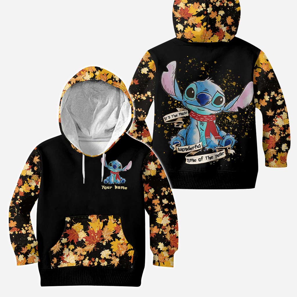 Personalized Ohana Hoodie and Leggings Set for Fall | Custom Name Gift